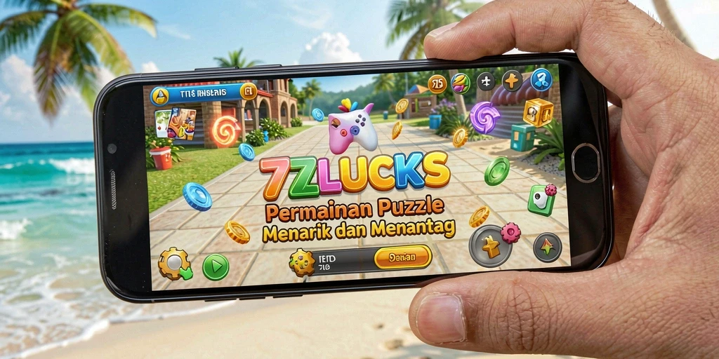 Tampilan gameplay menantang dari 77LUCKS yang penuh dengan teka-teki seru.