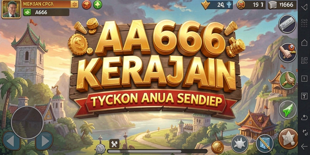 Tampilan gameplay AA666 yang menakjubkan dan adiktif.