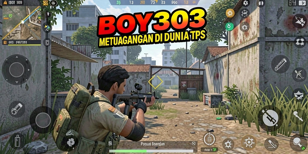 Tangkapan layar utama BOY303 menampilkan aksi seru dalam permainan TPS.