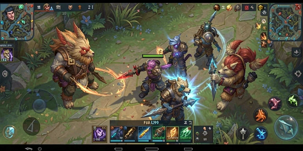Gameplay seru di dunia ARPG yang penuh petualangan.