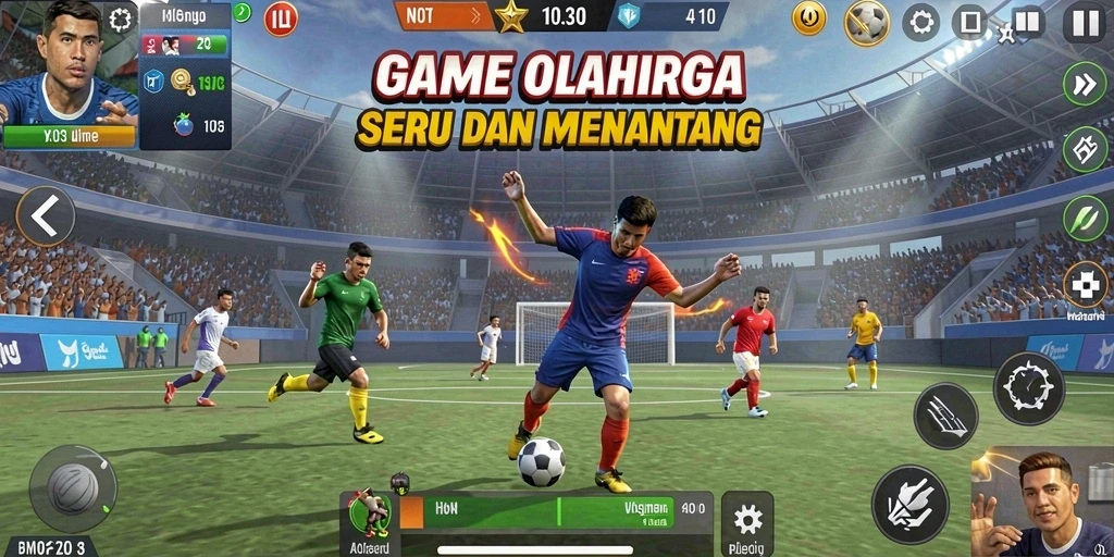 Tampilan gameplay H03 yang seru dan menegangkan di lapangan.