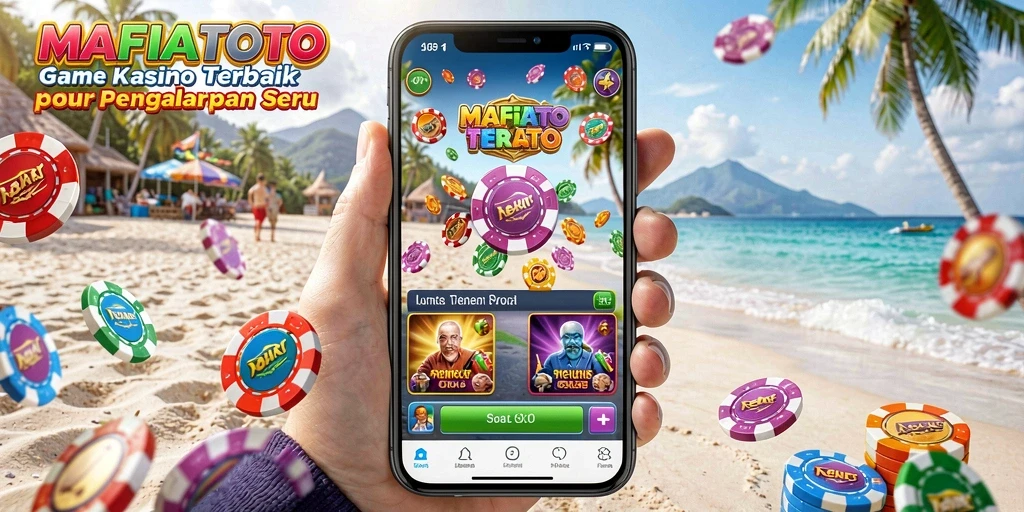 Screenshot MAFIATOTO menampilkan permainan Kasino yang seru dan menarik.
