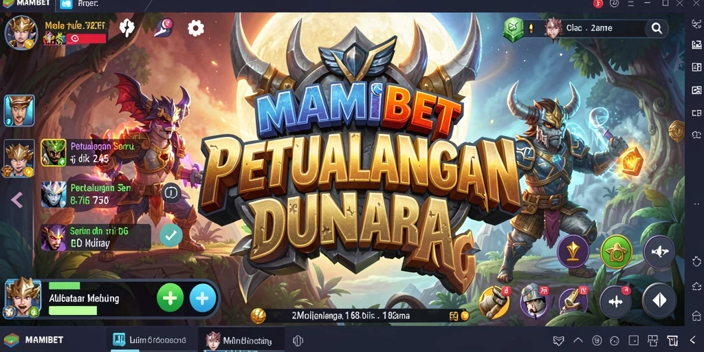 Tampilan gameplay RPG MAMIBET yang mendebarkan.