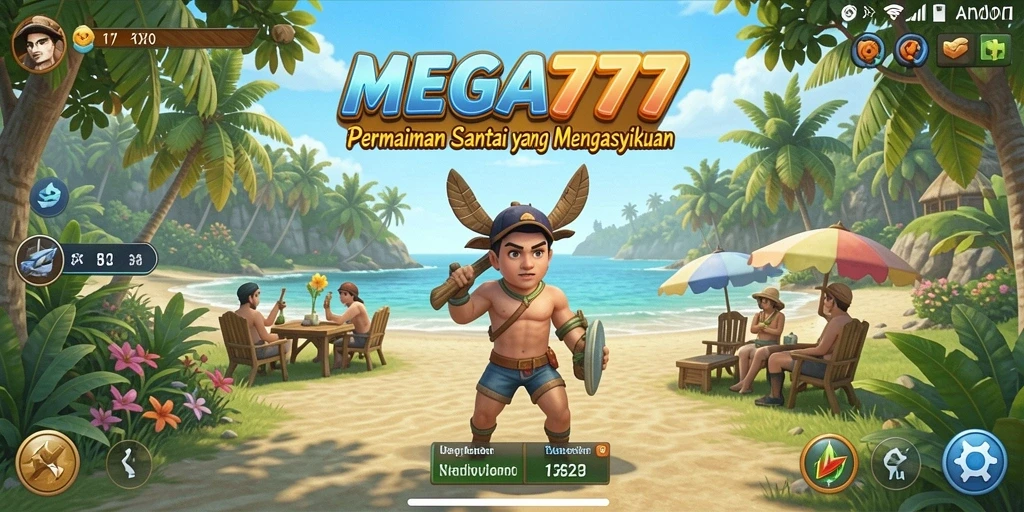 Tangkapan layar utama MEGA777 menampilkan gameplay yang menarik dan penuh warna.