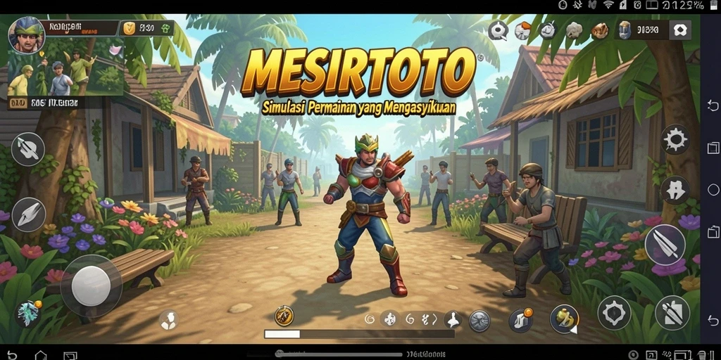 Tangkapan layar utama MESIRTOTO menampilkan gameplay yang menarik dan interaktif.