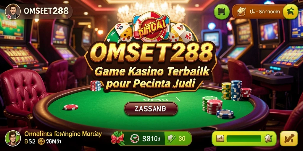 Screenshot menarik dari gameplay seru OMSET288 di kasino.