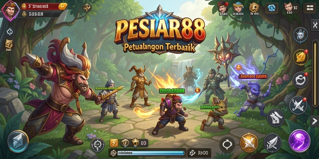 Gameplay seru dari PESIAR88 dengan elemen strategi yang mendebarkan.