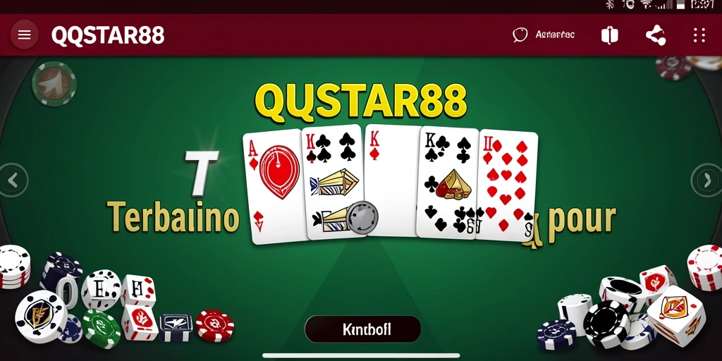 Screenshot gameplay dari QQSTAR88 yang menunjukkan serunya permainan Domino.