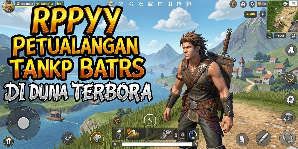 Screenshot menampilkan eksplorasi dunia terbuka dalam RPYYY dengan grafik menawan.