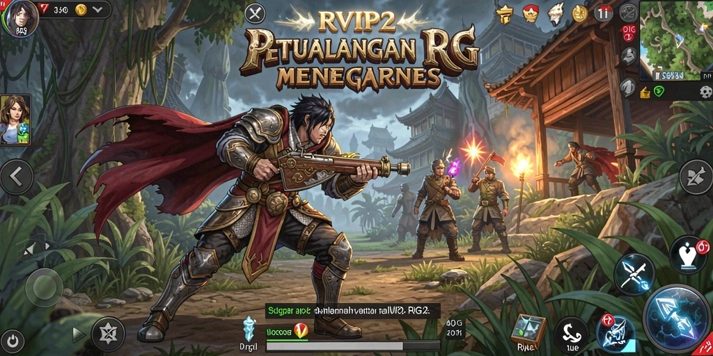 Tampilan gameplay menarik dari RVIP2 dengan pertarungan seru dan visual memukau.